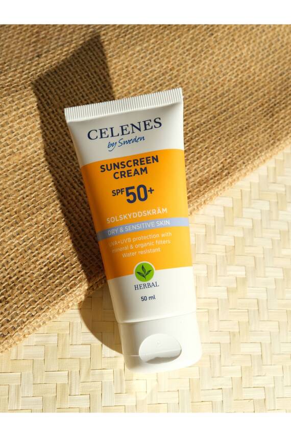 Celenes Herbal Güneş Kremi Kuru Ve Hassas Ciltler 50+ Spf 50 Ml - 3
