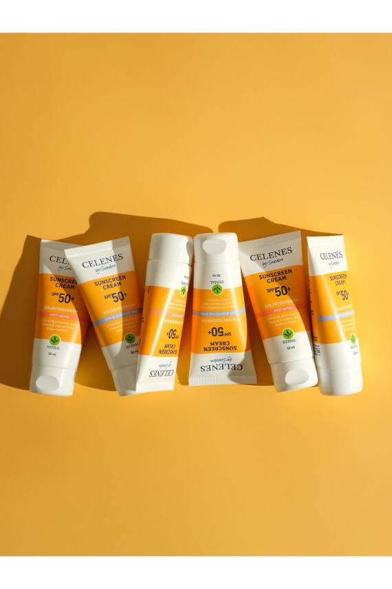 Celenes Herbal Yaşlanma Karşıtı Güneş Kremi 50 Spf 50 ml - 4