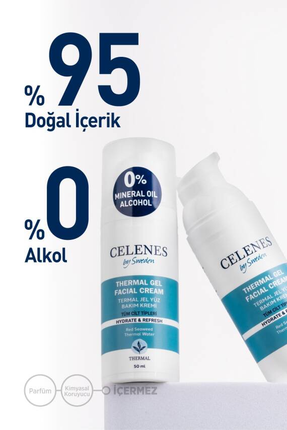 Celenes Nemlendirici Ve Canlandırıcı Thermal Jel Günlük Bakım Kremi 50 ml - 3