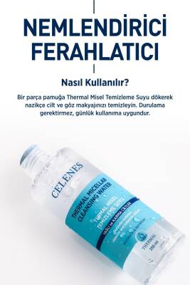 Celenes Nemlendirici Ve Canlandırıcı Thermal Misel Temizleme Suyu Yağlı Ve Karma Ciltler 250 ml - 4