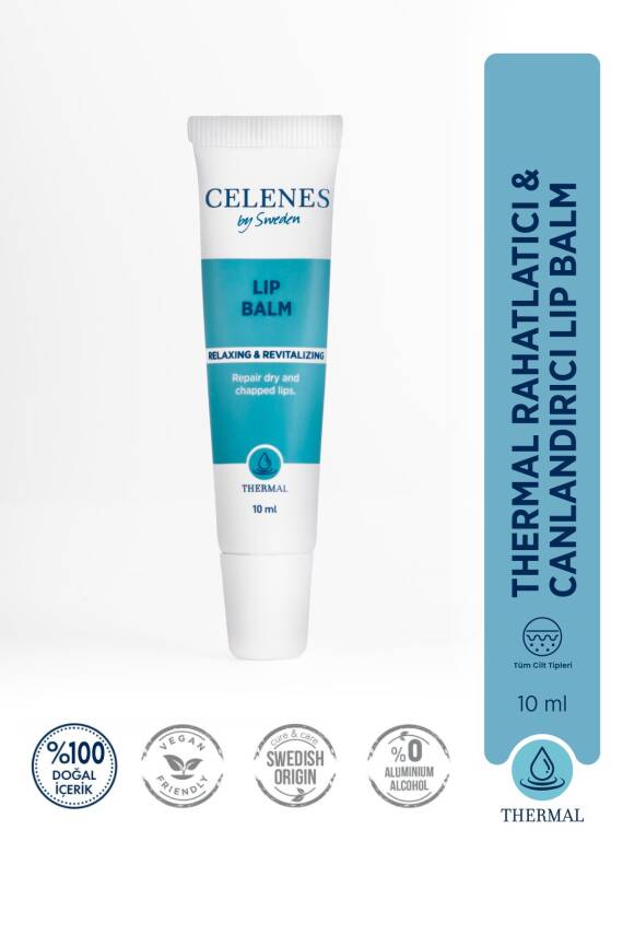 Celenes Rahatlatıcı Ve Canlandırıcı Thermal Lip Balm 10 ml - 1