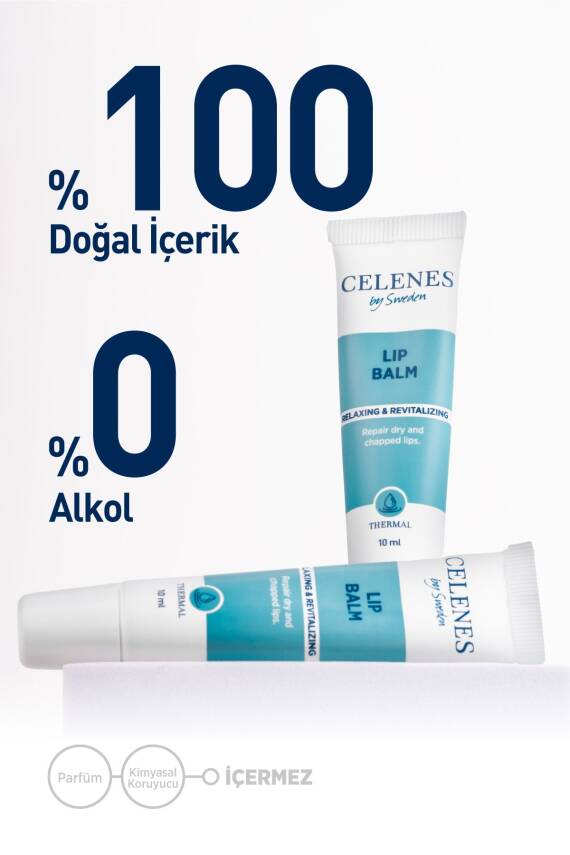 Celenes Rahatlatıcı Ve Canlandırıcı Thermal Lip Balm 10 ml - 3