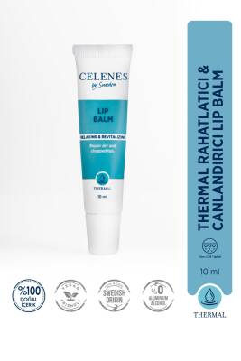Celenes Rahatlatıcı Ve Canlandırıcı Thermal Lip Balm 10 ml - Celenes by Sweden
