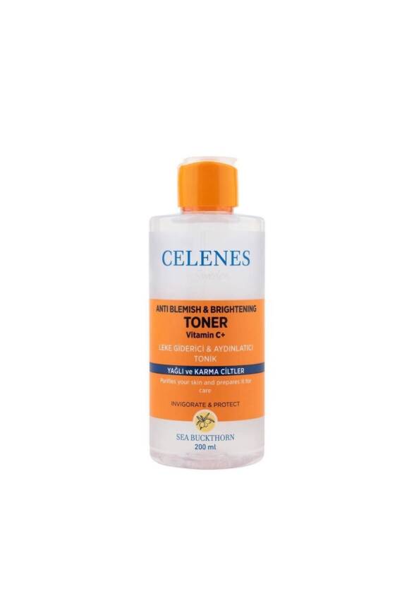 Celenes Salisilik Asit Ve Niacinamide Içeren , Gözenek Ve Leke Karşıtı Sea Buckthorn Tonik 200 ml - 1