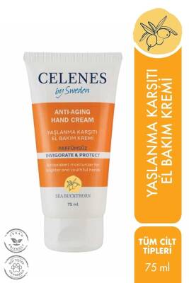 Celenes Yaşlanma Karşıtı Sea Buckthorn El Bakım Kremi 75 ml - Celenes by Sweden