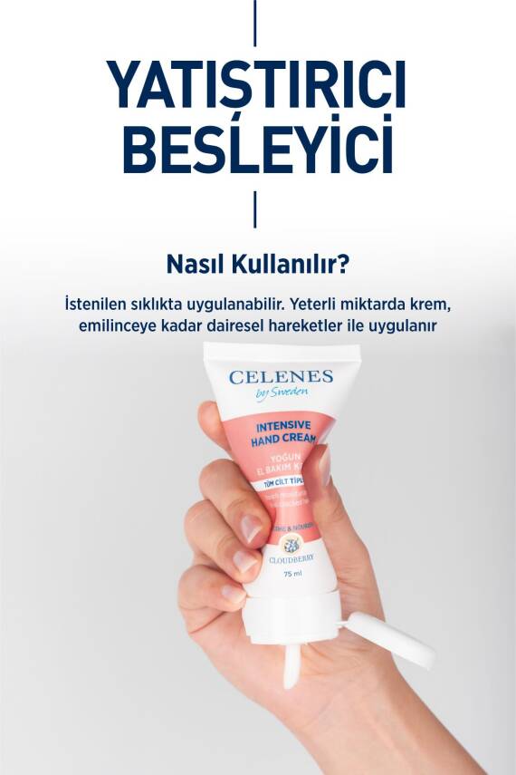Celenes Yoğun Nemlendirici Cloudberry El Bakım Kremi Kuru Ve Hassas Ciltler 75 ml - 4