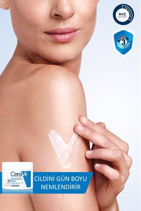 Cerave Cilt Bakım Seti Köpüren Temizleyici 236 ml Nemlendirici Krem Kavanoz 340 gr - 2
