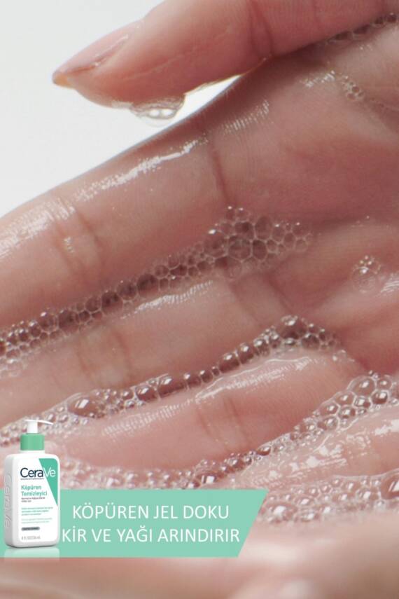 Cerave Cilt Bakım Seti Köpüren Temizleyici 236 ml Nemlendirici Krem Kavanoz 340 gr - 4