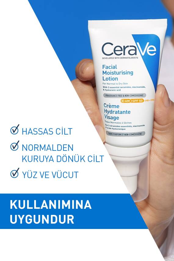 CeraVe Güneş Korumalı Nemlendirici Yüz Kremi Spf50+ 52ml - 5