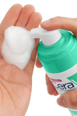 Cerave Karma ve Hassas Ciltler için Balancing Air Foam Yüz Temizleyici Köpük 148 ml - 7
