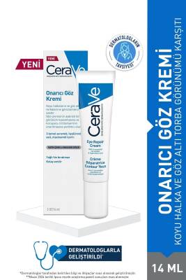 Cerave Koyu Halka ve Göz Altı Torba Görünümü Karşıtı, Nemlendirici Ve Onarıcı Göz Kremi 14ML - CeraVe