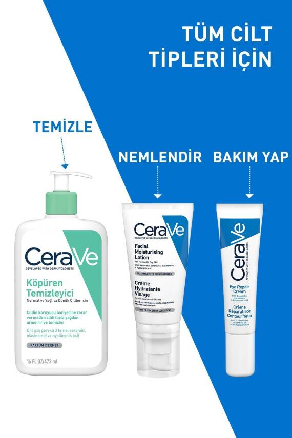 Cerave Koyu Halka ve Göz Altı Torba Görünümü Karşıtı, Nemlendirici Ve Onarıcı Göz Kremi 14ML - 5