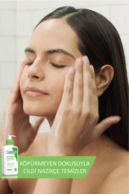 Cerave Kuru Ciltler Için Cilt Bakım Seti; Nemlendiren Temizleyici 236 ml Nemlendirici Krem Kavanoz 340 G - 4