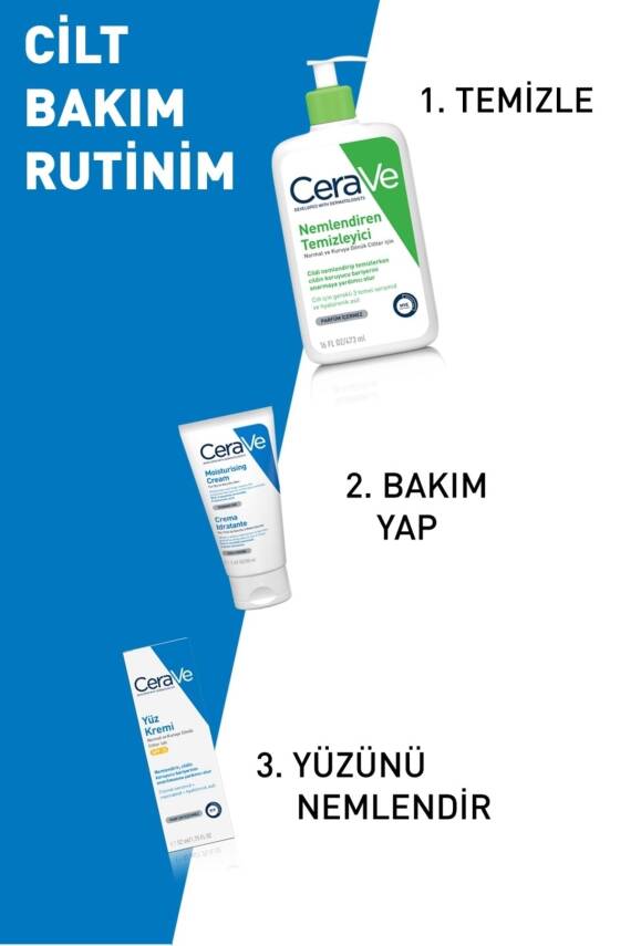 Cerave Nemlendici Krem Kuru Ciltler Seramid ve Hyalüronik Asit İçerikli Yüz Vücut 50ml - 5