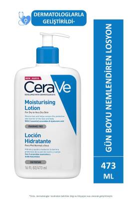 Cerave Nemlendirici Losyon Kuru Ciltler Seramid Ve Hyalüronik Asit Içerikli Yüz Vücut 473ml - CeraVe