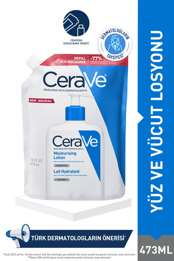 Cerave Nemlendirici Losyon Refill 473 ml - 1