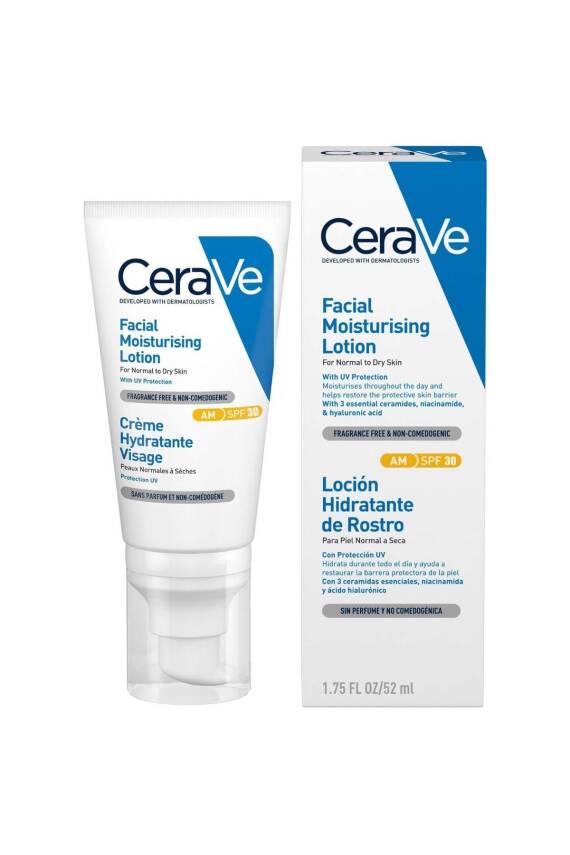 CeraVe Nemlendirici Yüz Kremi Spf30 52 Ml - 1