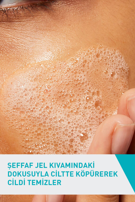 Cerave Yağlı Ve Düzensiz Cilter Için Yüz Temizleme Jeli 236 ml - 5
