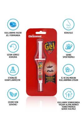 Chrysamed Hamam Böceği Jeli Fibron Gel 5 Gr. - 4