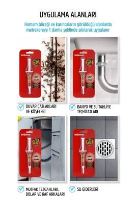 Chrysamed Hamam Böceği Jeli Fibron Gel 5 Gr. - 6