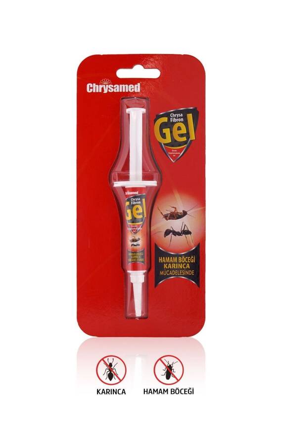 Chrysamed Hamam Böceği Jeli Fibron Gel 5 Gr. - 3