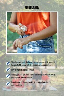 Chrysamed Repellent D30 Sprey Sivrisinek Karasinek Tatarcık Kene Kovucu Koruyucu Sprey 100 ml Çocuk Yetişkin - 5