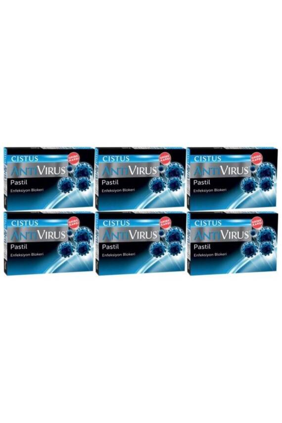 Cistus Antivirus Pastil 10'lu x 6 Adet - 1