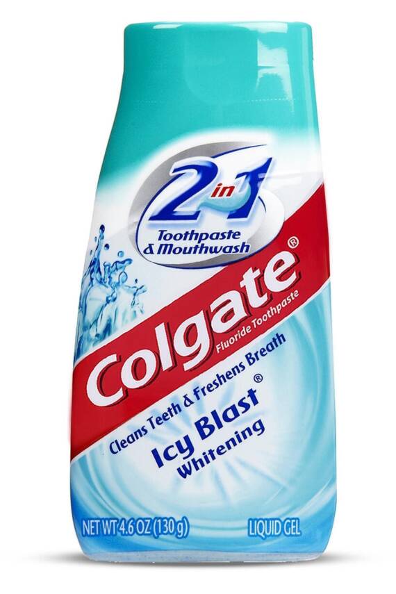 Colgate 2in1 Buz Ferahlığı Beyazlatıcı Diş Macunu 130gr - 1