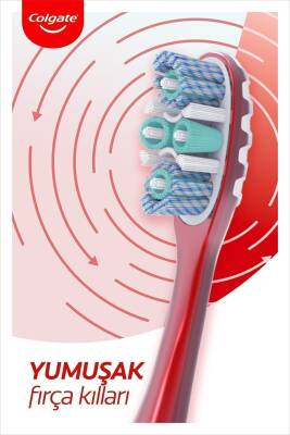 Colgate 360 Gelişmiş Optik Beyaz Yumuşak Beyazlatıcı Diş Fırçası - 2
