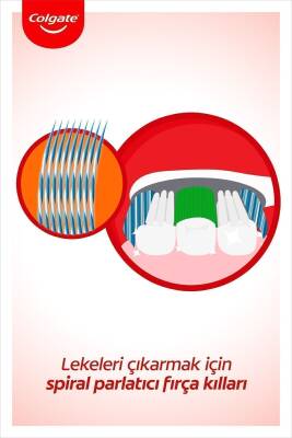 Colgate 360 Gelişmiş Optik Beyaz Yumuşak Beyazlatıcı Diş Fırçası - 4