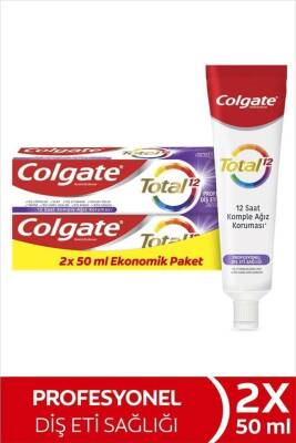 Colgate Total Profesyonel Diş Eti Sağlığı Diş Macunu 50 Ml X2 Adet - Colgate