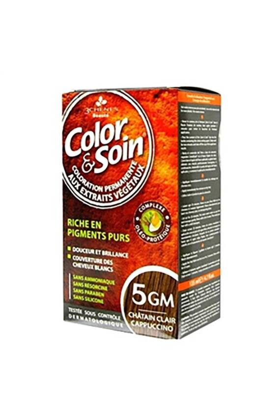 Color Soin 5GM Chatain Clair Kappucicno - Parlak Kumral 3525722016803 - 1