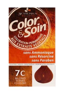 Color Soin Saç Boyası 7C Terracotta Sarısı - Color Soin
