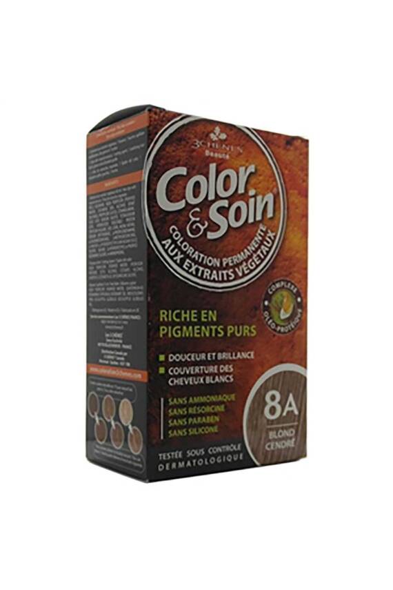 Color Soin Saç Boyası 8A Açık Bakır Sarısı 3525727539352 - 1