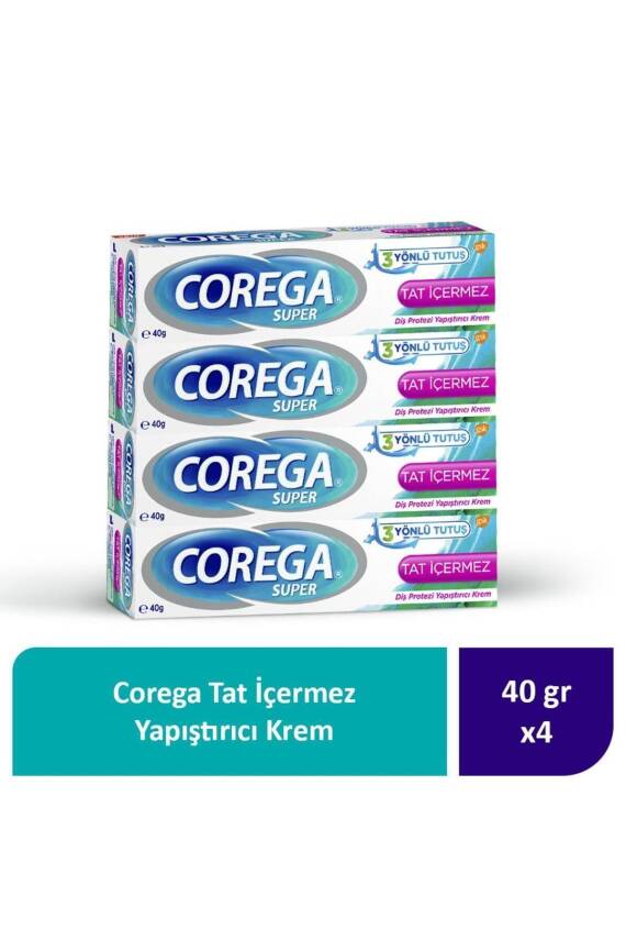 Corega Tat İçermez Yapıştırıcı Krem 40 gr x 12 Adet - 1
