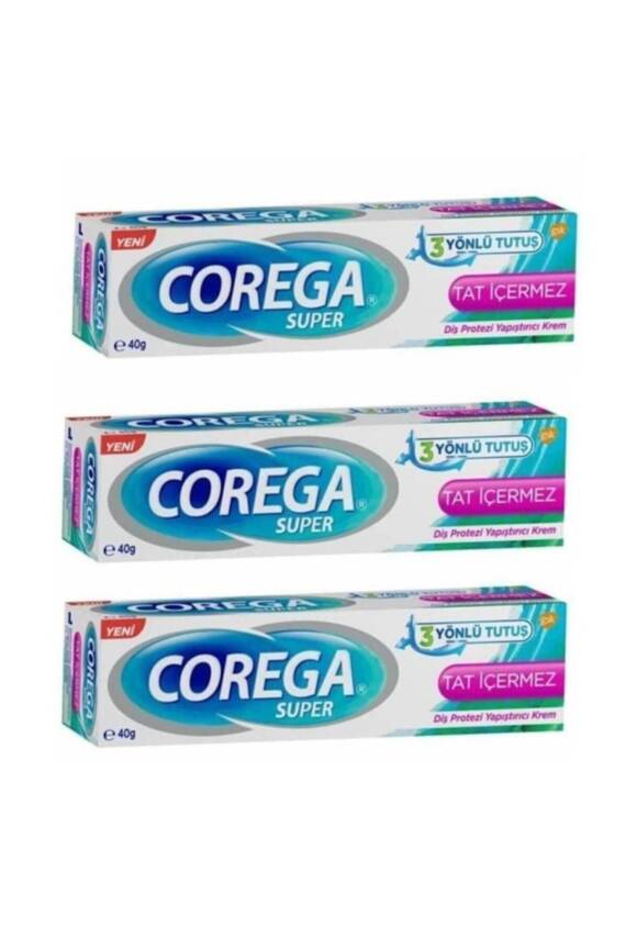 Corega Tat İçermez Yapıştırıcı Krem 40G x 3 Adet - 2