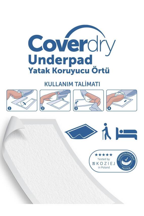 Coverdry Hasta Altı Serme Bezi 60x90cm 30'lu - 3