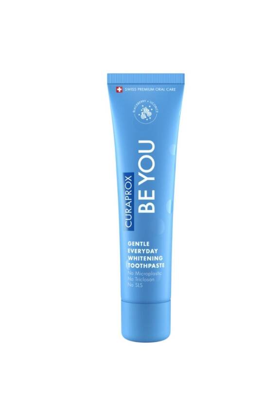 Curaprox Be You Blackberry Liquorice 60 Ml (Blue ) Böğürtlen - Meyankökü Diş Macunu - 1