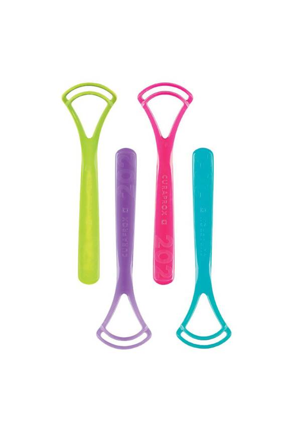 Curaprox Ctc 202 Dil Temizleme Aracı Çift yaylı Orta Başlık - 1