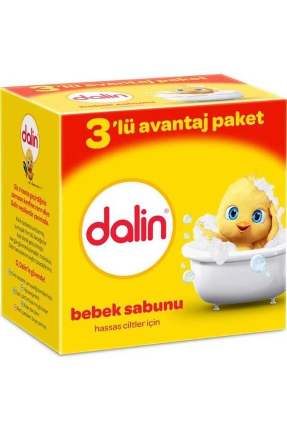 Dalin Bebek Sabunu 3*75 gr - 1