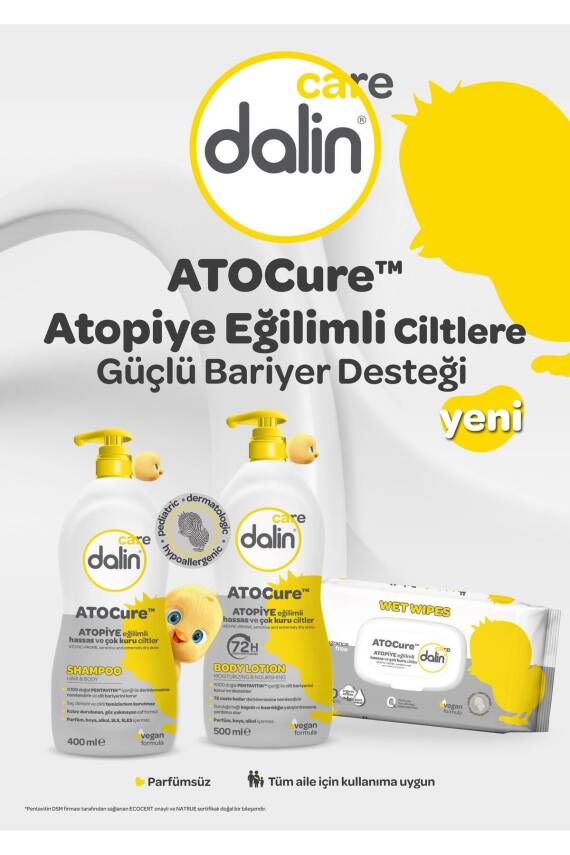 Dalin Care Atocure Islak Havlu 60'lı 2 Adet - 3