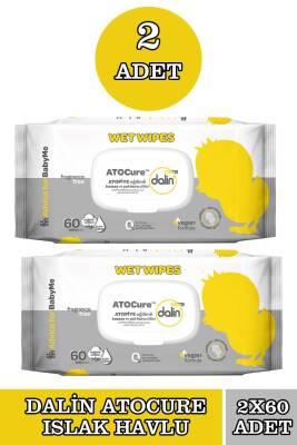 Dalin Care Atocure Islak Havlu 60'lı 2 Adet - Dalin