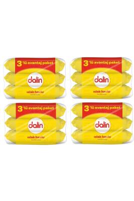 Dalin Islak Temizleme Mendili 56lı(3 LÜ PAKET) X 4 Adet - Dalin
