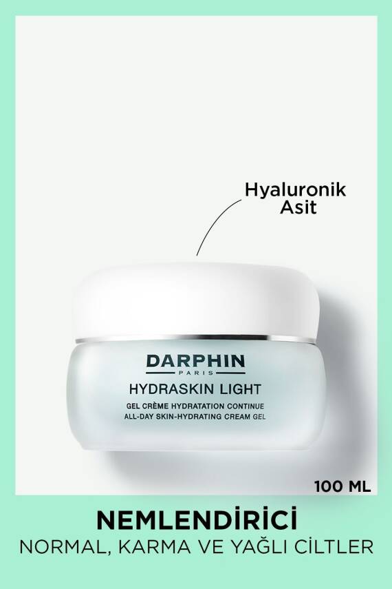 Darphin Hydraskin Light All-day Skin Hydrating Cream Gel - Nemlendirici Cilt Bakım Kremi 100ml - 1