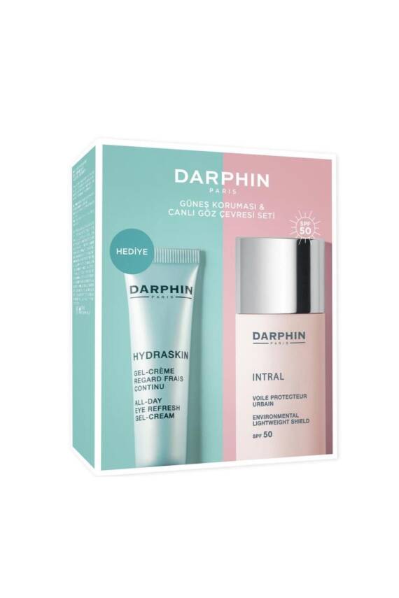 Darphin Intral Güneş Koruması 30 ml & Hydraskin Canlı Göz Çevresi Kremi 15 ml Avantajlı Set - 1