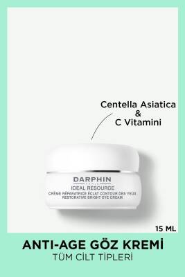 Darphin Olgunlaşma İlk Belirtiler Göz Kremi-Ideal Resource Restorative Bright Eye Cream 15 ml 882381098438 - Darphin
