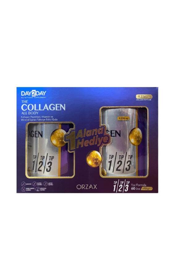 Day2Day The Collagen All Body Toz 300 Gr - 1 Alana 1 Bedava - 1