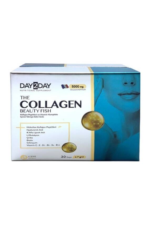Day2Day The Collagen Beauty Fish Kollajen 30 Saşe X 7 Gr - 1