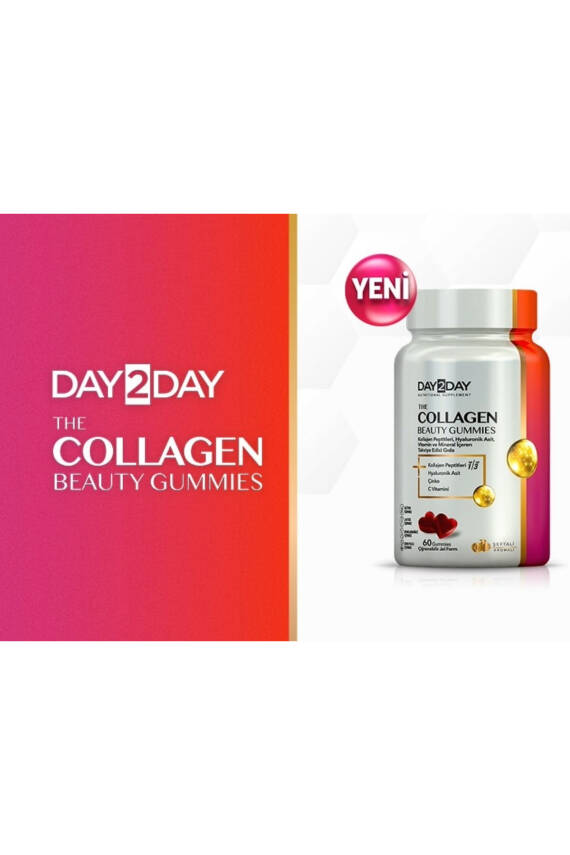 Day2day The Collagen Beauty Gummies 60 çiğnenebilir Jel Form - 1