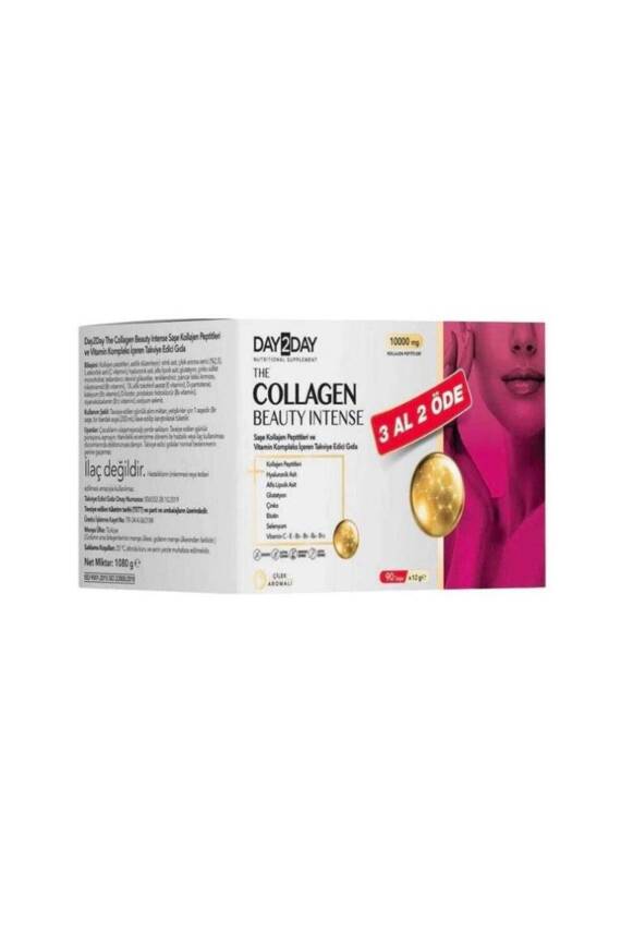 Day2day The Collegen Beauty Çilek Aromalı 10000 Mg 90 Saşe - 3 Al 2 Öde - 1